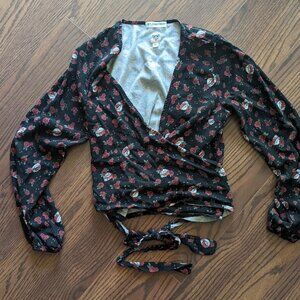 Grateful Dead Steal yo face & roses warp top